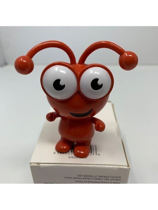 Cricut Other - Cricut Cutie PERSIMMON Red Cricut Collectible Craft Room Decor Figure Boxed K